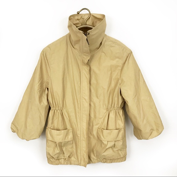 Vince lightweight khaki 3/4 sleeve jacket - Picture 2 of 5